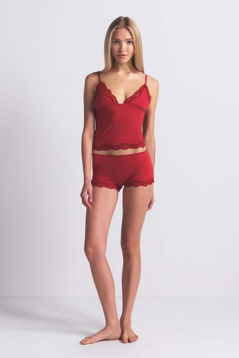 תמונת כל הלוק של CAMI AND BOYSHORT SET